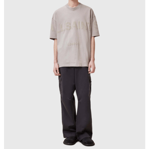 AllSaints Biggy Oversized Logo Print T-Shirt